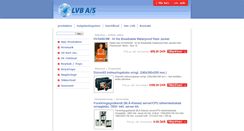 Desktop Screenshot of lvb-shop.dk